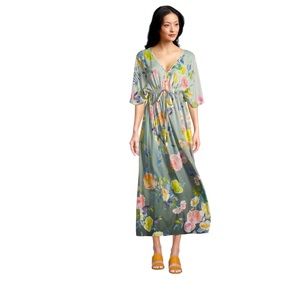 NWT World Market Kaftan Kimono style dress